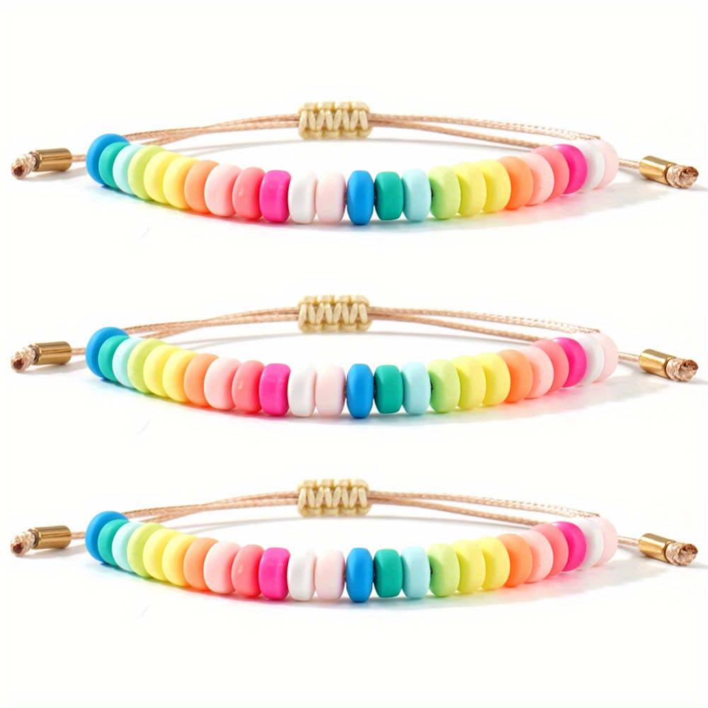 Bohemian Style Soft Clay and Agate Beads Set, Pack of 12